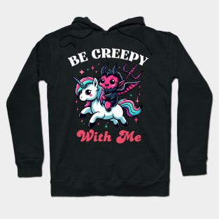 Creep With Me - Goth Valentines Hoodie